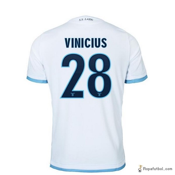 Camiseta Lazio Replica Tercera Ropa Vinicius 2016/17 Blanco